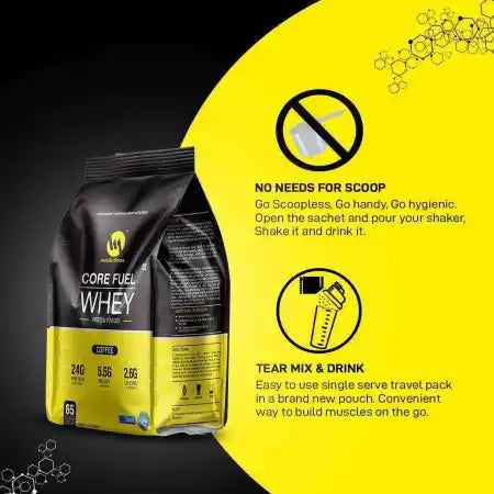 MUSCLE THRONE CORE FUEL WHEY PROTEIN CHOCOLATE 2 KG | Product Expiry -30/ Jan /2026