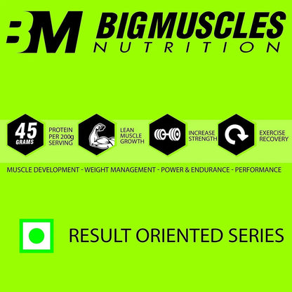 Bigmuscles Nutrition Body Fuel Hardcore Chocolate Malt 3 Kg| Lean Muscle Mass Gainer | Complex Carbohydrates, | 724 Calories | Boosts Metabolism | Product Expiry - Sep 2026