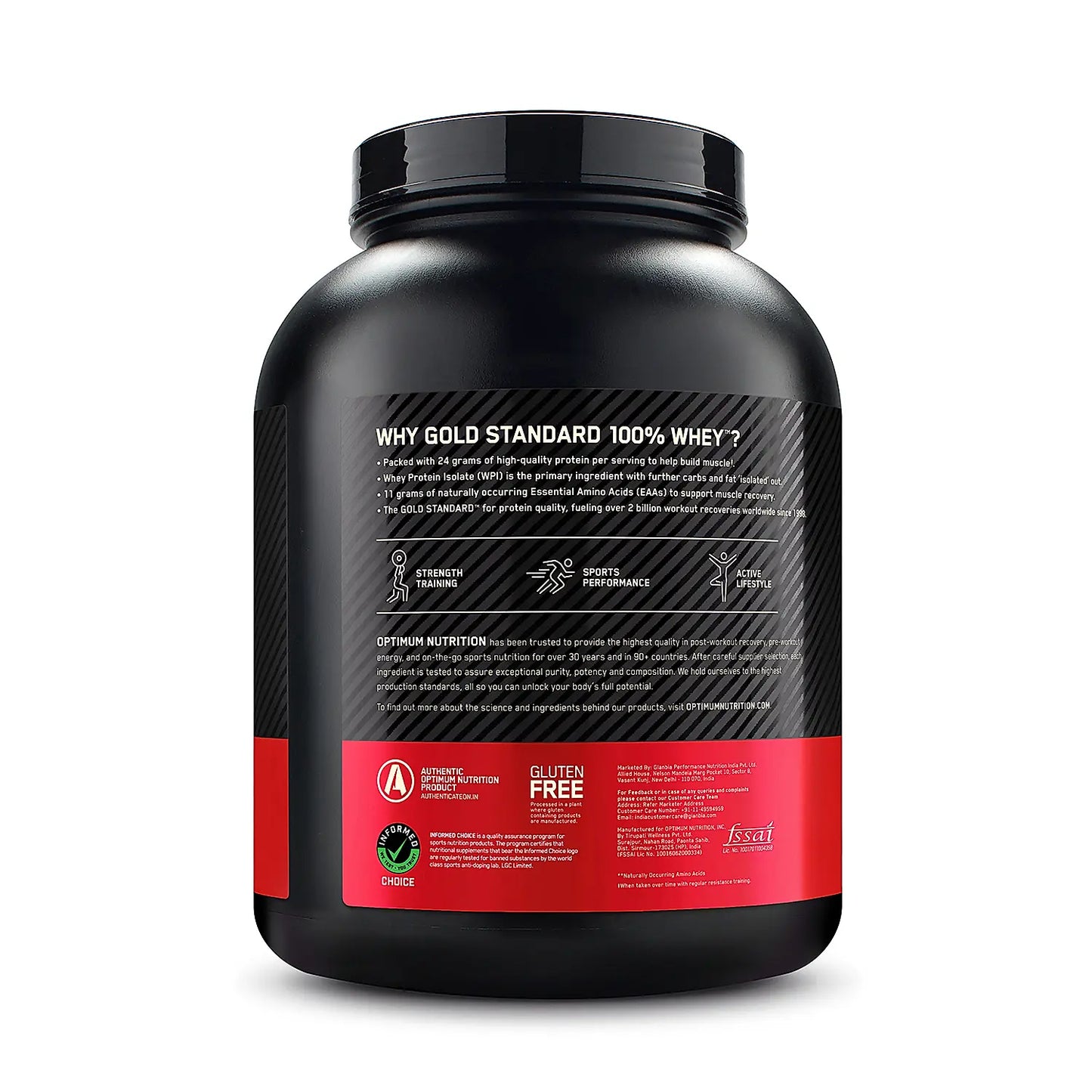 ON (Optimum Nutrition) Gold Standard 100% Whey Protein, 2.27 kg (5 lb), Double Rich Chocolate |Free Delivery | Product Expiry - 30 June 2026