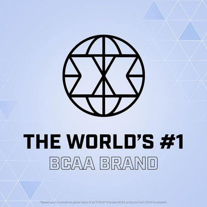 Xtend Original BCAA Powder Blue Raspberry Ice  - Sugar Free Workout Muscle Recovery Drink with 7g BCAA | Amino Acid Supplement with L Glutamine & Electrolytes - 420 Gms | Product Expiry-30 April 2026