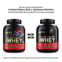 ON (Optimum Nutrition) Gold Standard 100% Whey Protein, 2.27 kg (5 lb), Double Rich Chocolate| Free ON Creatine 100 Gm  |Free Delivery | Product Expiry - Mar 2027
