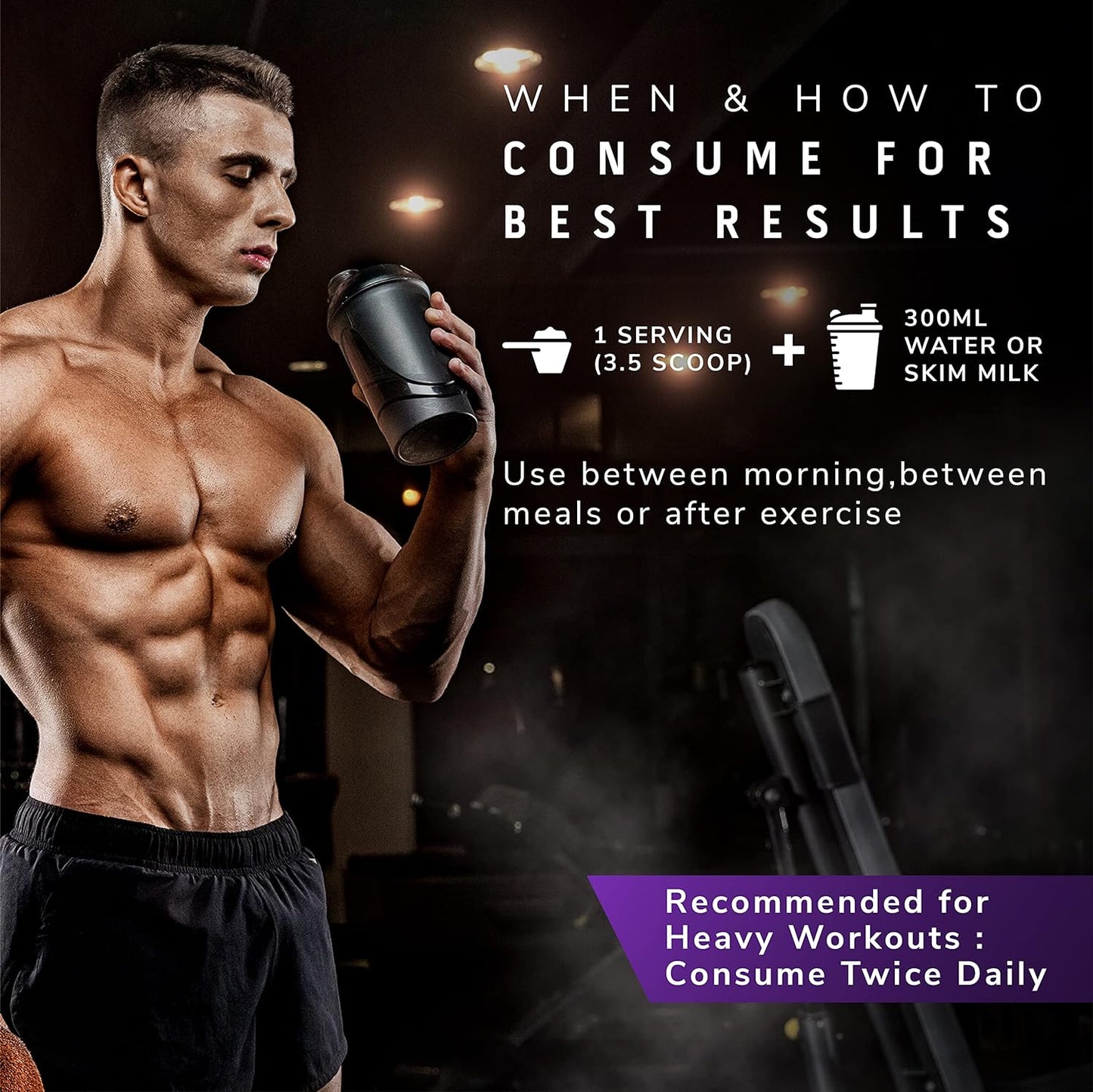 MuscleTech Veg Mass Gainer-Triple Chocolate Browmnie 3Kg - MassTech Extreme 2000 High Protein Food For Weight Gainer (30g Protein, 1062 Kcal,1.5g Creatine & Added Vitamin,Minerals) | Product Expiry - Dec/2026