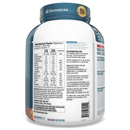 Dymatize Nutrition ISO100 Cocoa Pebbles with Hydrolyzed 100% Whey Isolate Protein, Gluten Free, Fast Digestion, 5 lbs, 2.26 Kg  | Product Expiry - June 2025