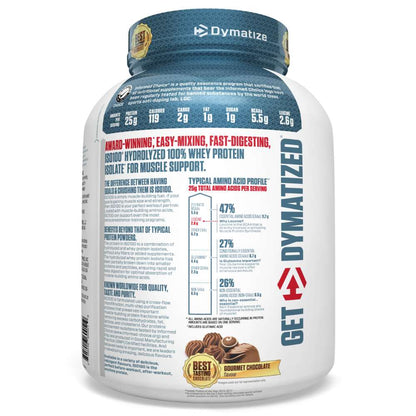 Dymatize Nutrition ISO100 Cocoa Pebbles with Hydrolyzed 100% Whey Isolate Protein, Gluten Free, Fast Digestion, 5 lbs, 2.26 Kg  | Product Expiry - June 2025