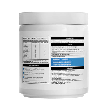 Wellcore - Pure Micronised Creatine Monohydrate (122g, 33 Servings) | Lab Tested | Fruit Fusion | Product Expiry - 03/03/2026