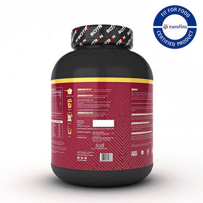 Scitron Ripped Whey Protein Powder 1.81 Kg- Chocolate Fudge Brownie| (30g Protein, 500mg L-Carnitine, 300mg CLA) | Weight Loss | Free Delivery | Product Expiry - 15/05/26
