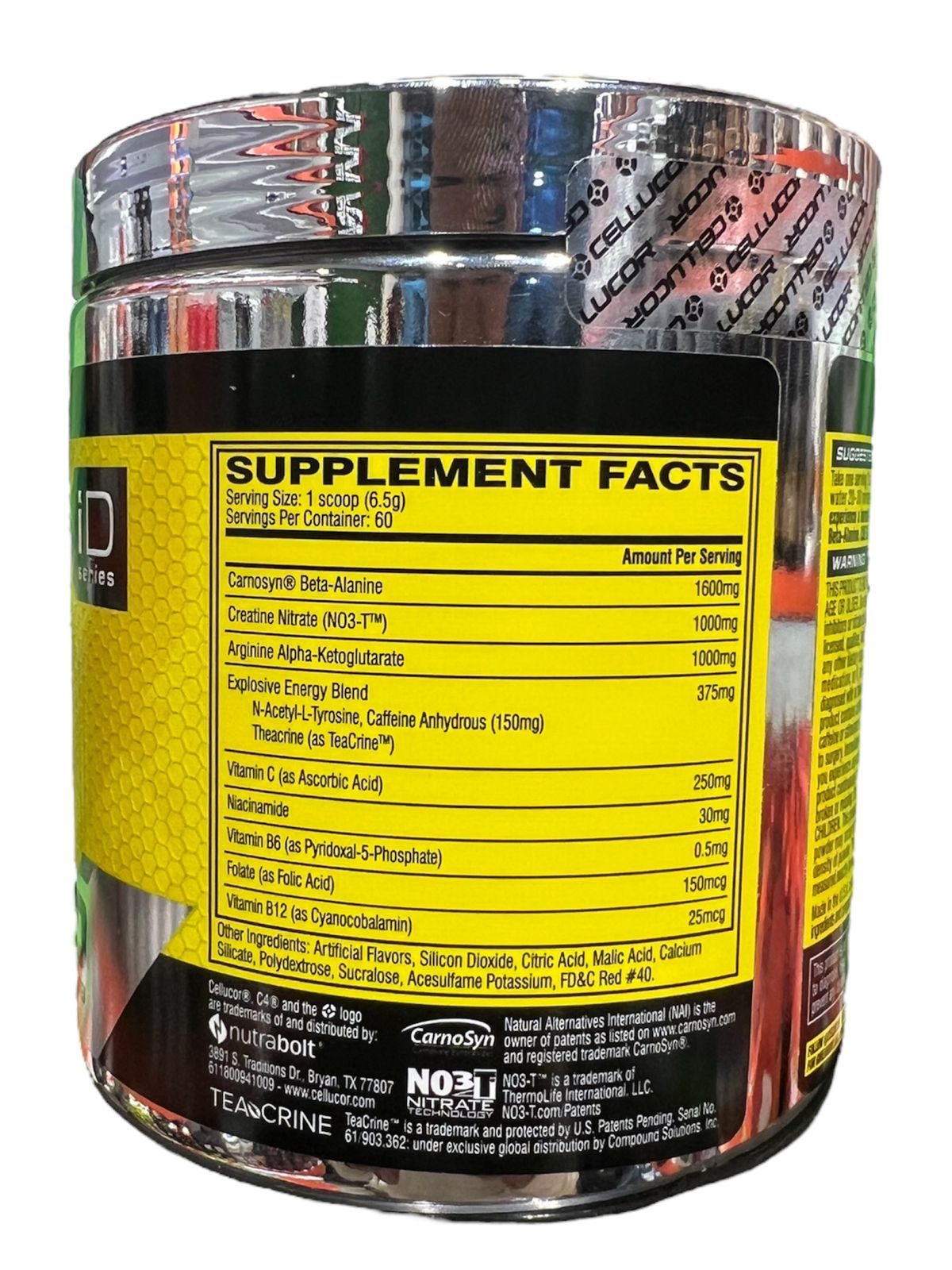 C4 Original Pre Workout Green Apple 390g/60 Servings | 150mg Caffeine + Beta Alanine + Creatine | Free Shipping | Product Expiry - AUG/2027