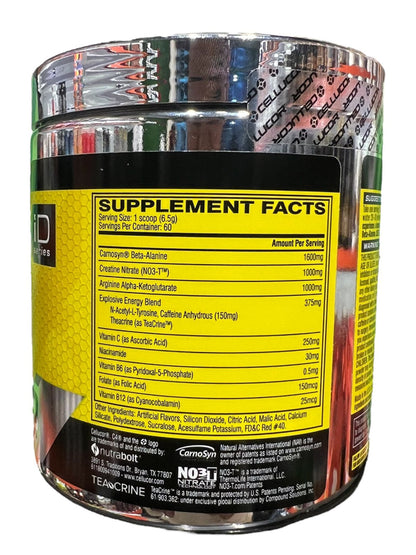 C4 Original Pre Workout Green Apple 390g/60 Servings | 150mg Caffeine + Beta Alanine + Creatine | Free Shipping | Product Expiry - AUG/2027