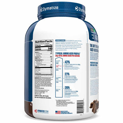 Dymatize Elite 100% Whey Protein, 2.27 kg (5 lb), Rich Chocolate |Free Delivery | Product Expiry - 12/2026