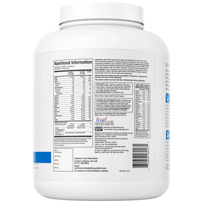 MUSCLETECH PLATINUM 100% WHEY ISOLATE MILK CHOCOLATE 1.81 KG | Free Delivery | Product Expiry - June 2025